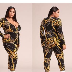 Golden Chain jumsuit.